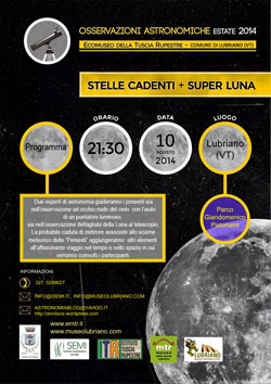 Osservazioni astronomiche a Lubriano